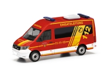 Herpa 098045 - H0 - MAN TGE Bus Feuerwehr Goslar